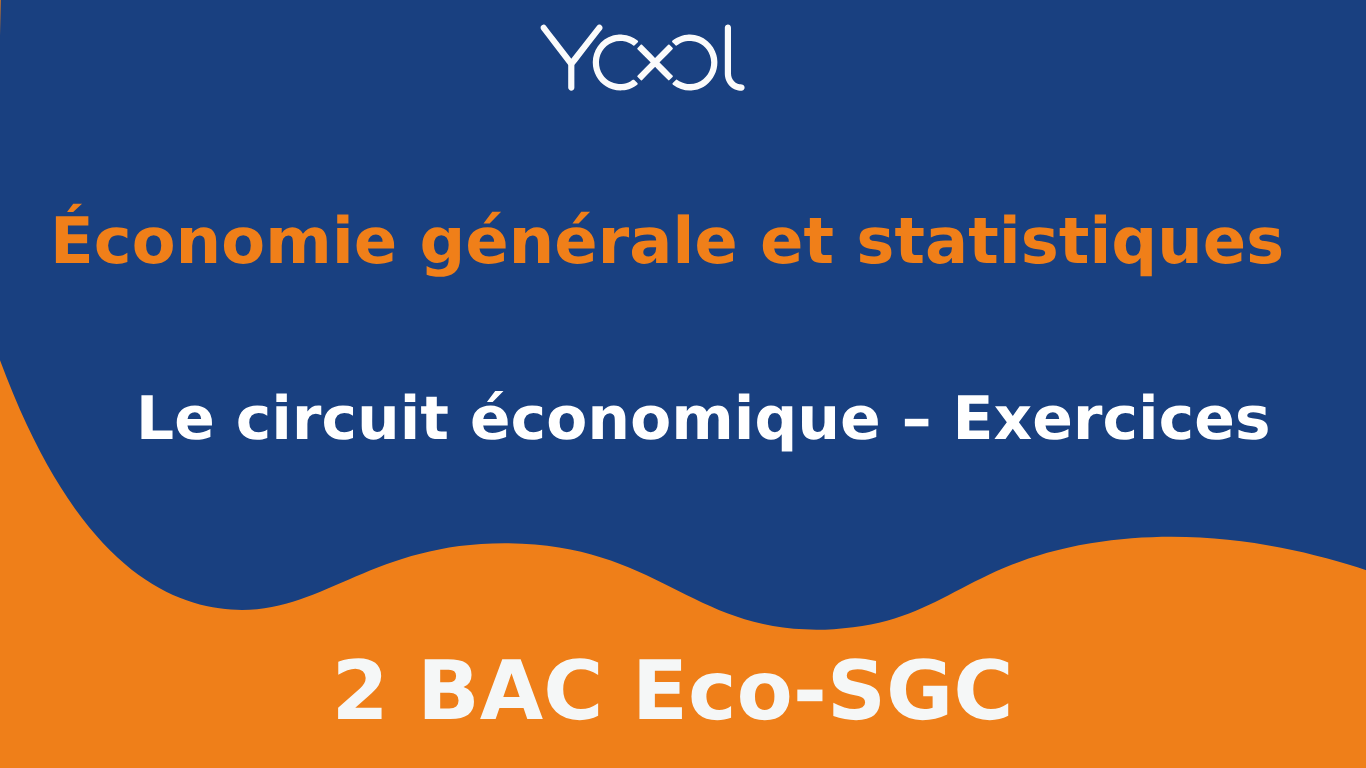 Le circuit économique – Exercices